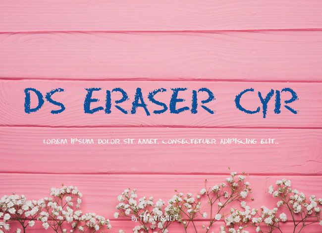 DS Eraser Cyr example