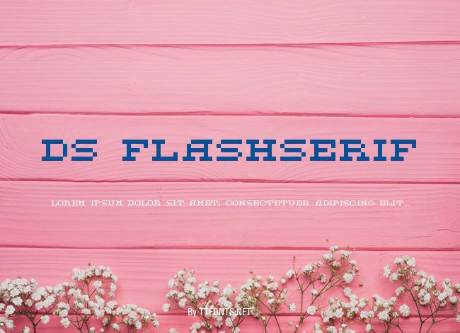 DS FlashSerif example