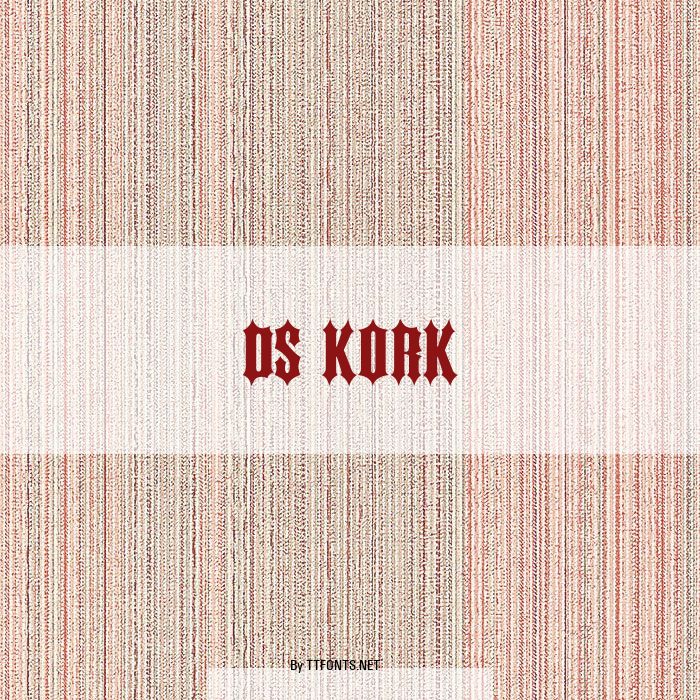 DS Kork example