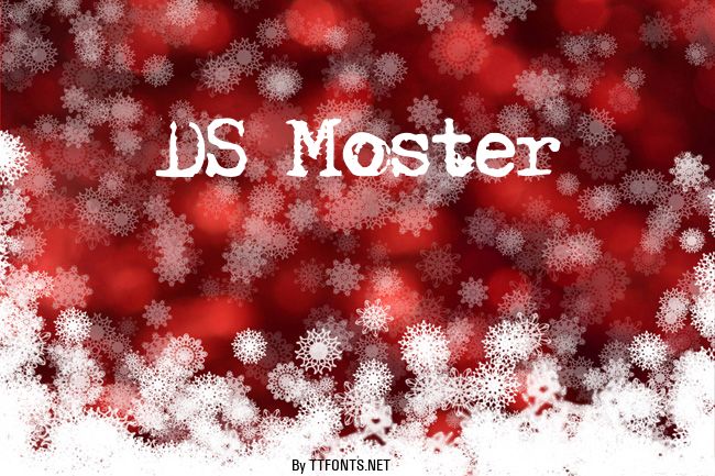DS Moster example