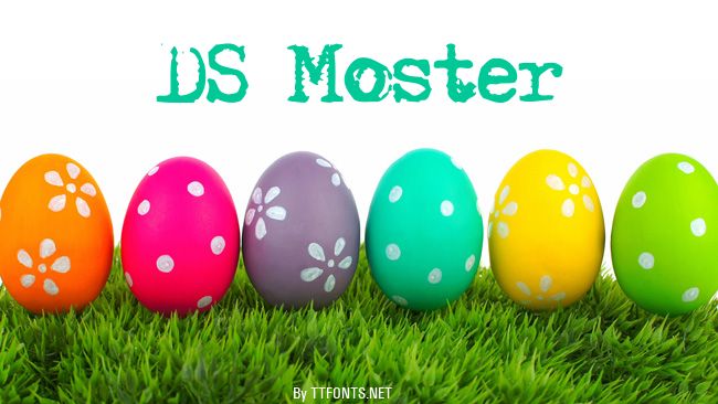 DS Moster example