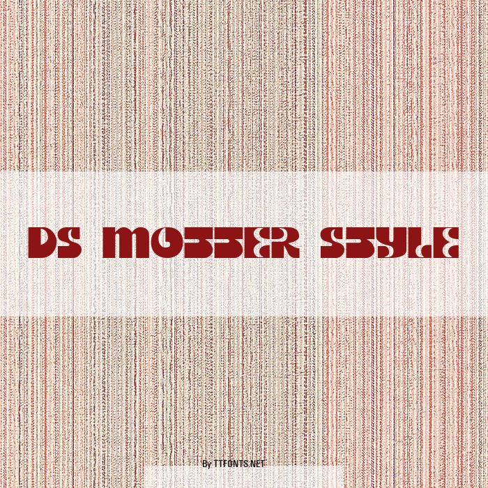 DS Motter Style example