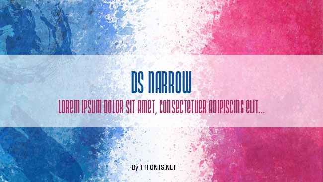 DS Narrow example