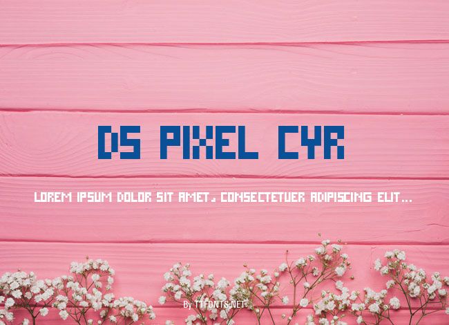 DS Pixel Cyr example