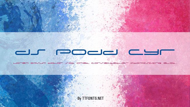 DS Podd Cyr example