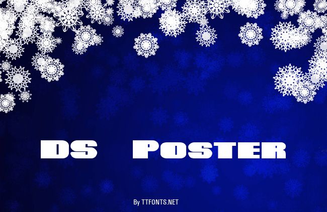 DS Poster example