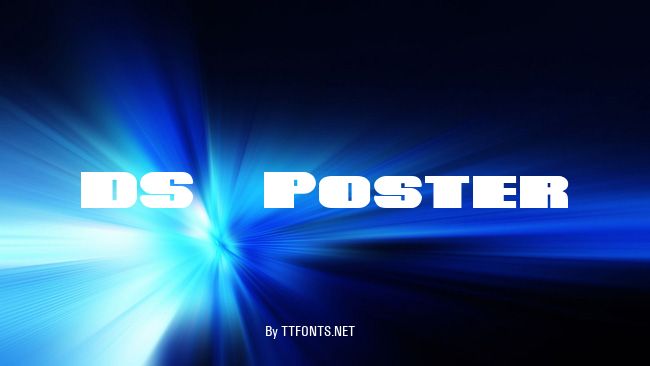 DS Poster example