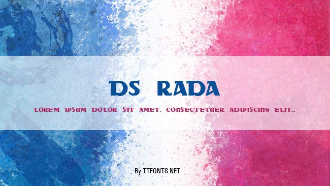 DS Rada example