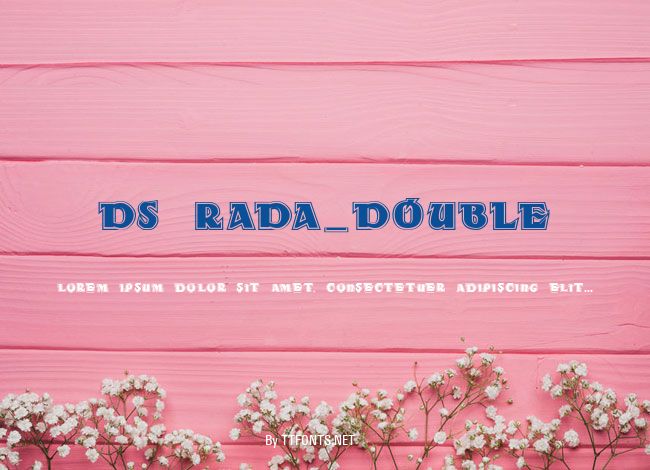 DS Rada_Double example