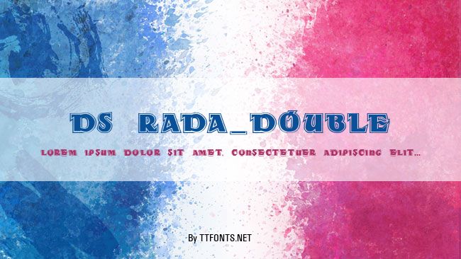 DS Rada_Double example