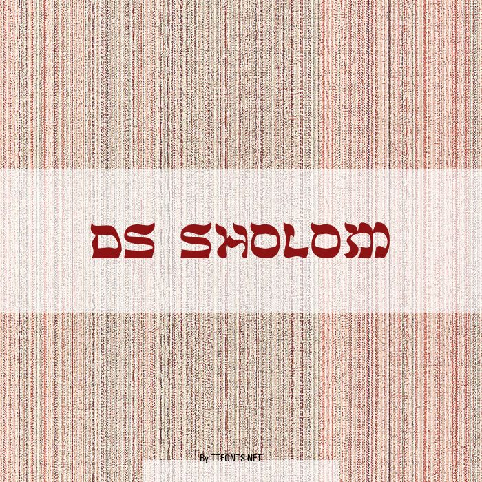 DS Sholom example