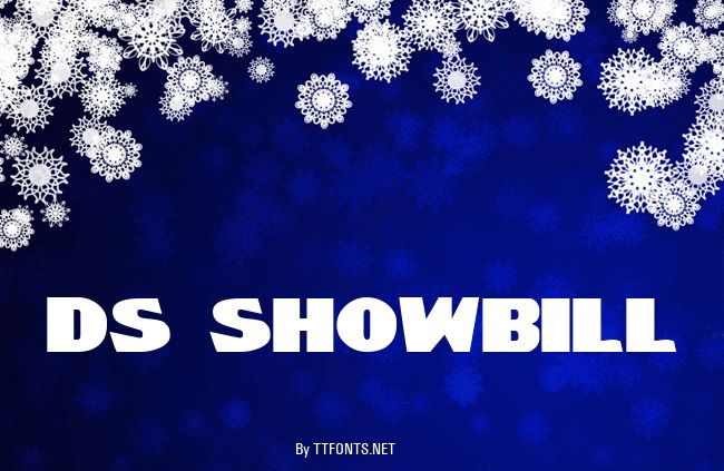 DS ShowBill example