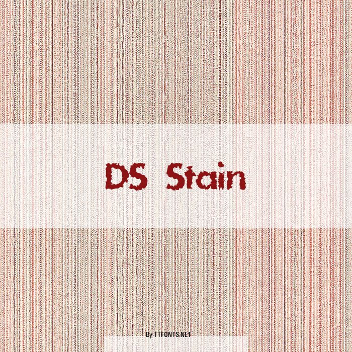 DS Stain example