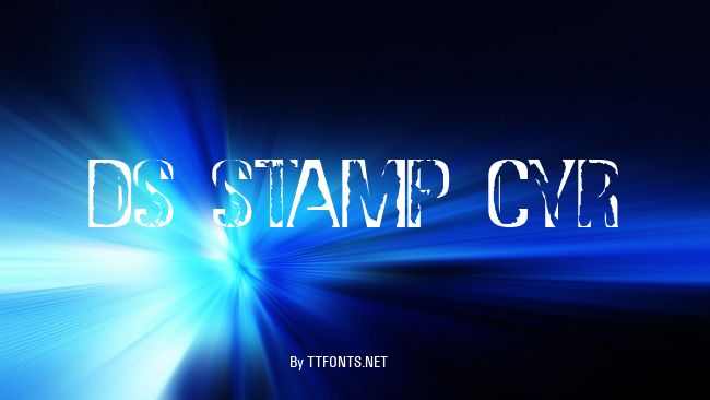 DS Stamp Cyr example