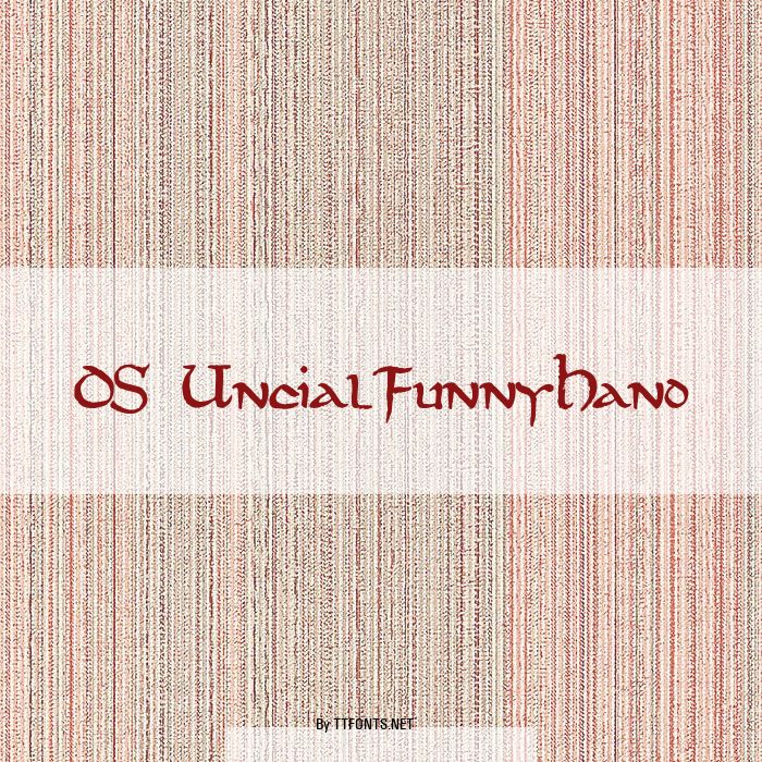 DS UncialFunnyHand example