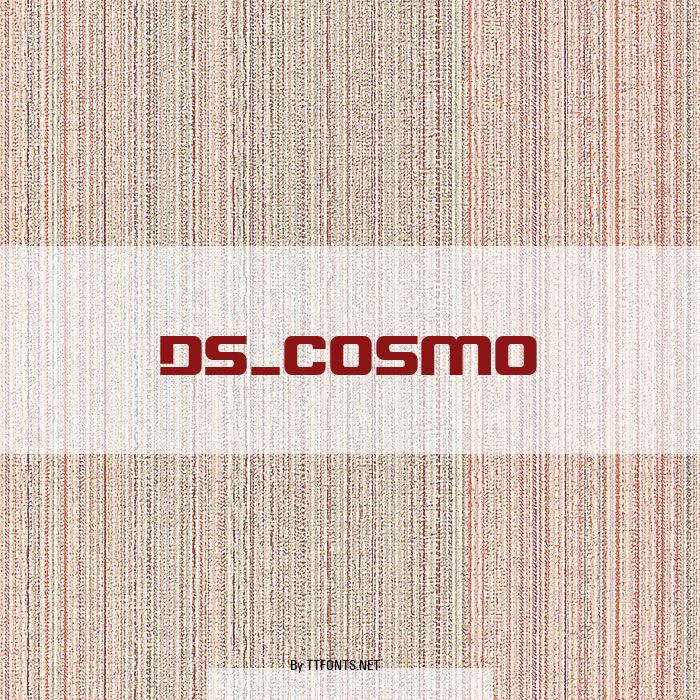 DS_Cosmo example