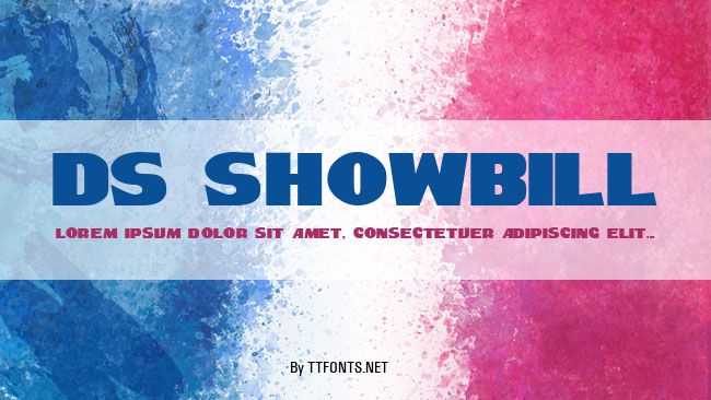 DS ShowBill example