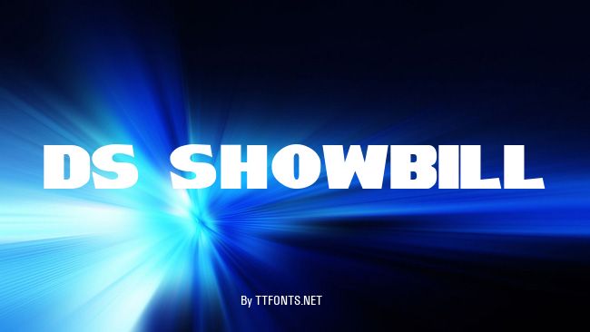 DS ShowBill example