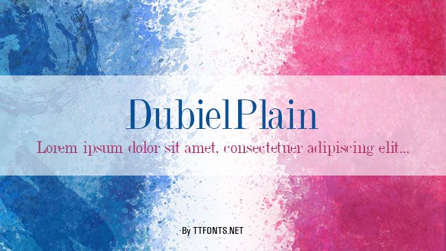 DubielPlain example