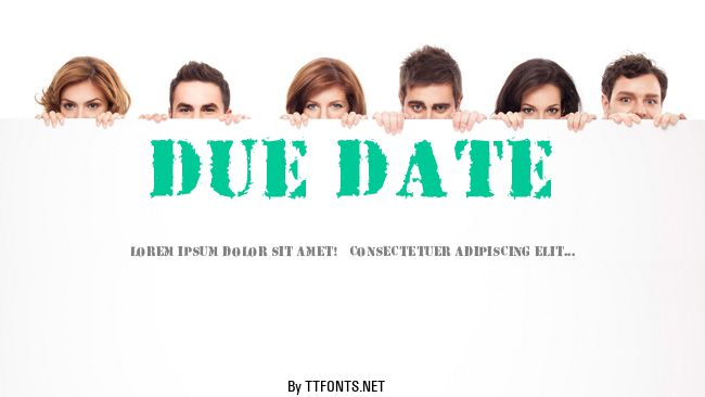 Due Date example