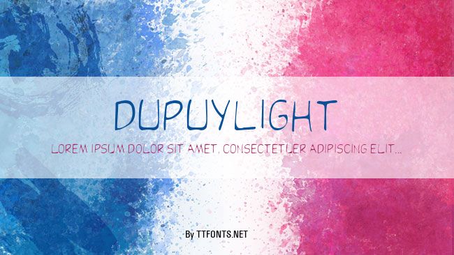 DupuyLight example