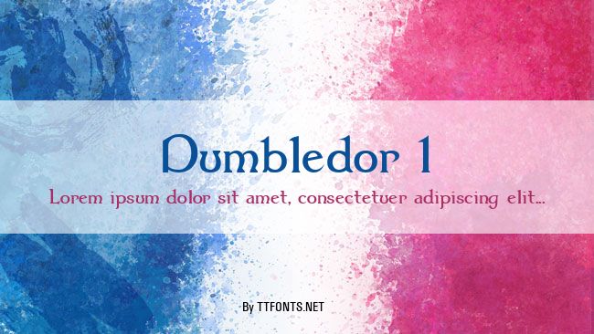 Dumbledor 1 example