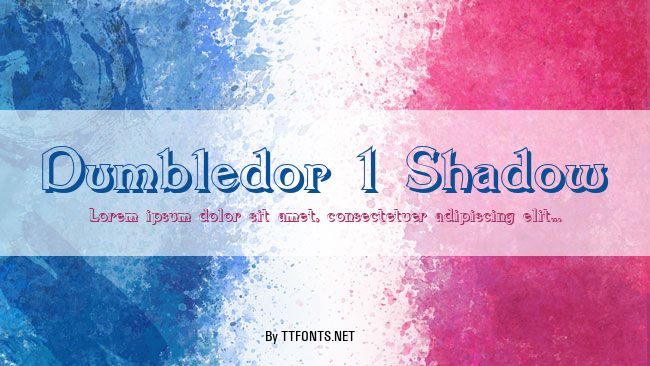 Dumbledor 1 Shadow example
