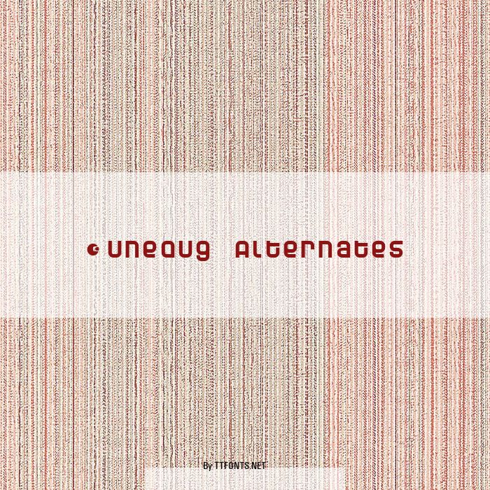 Dunebug Alternates example