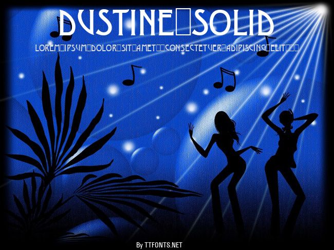Dustine Solid example