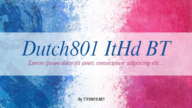 Dutch801 ItHd BT example