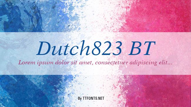 Dutch823 BT example