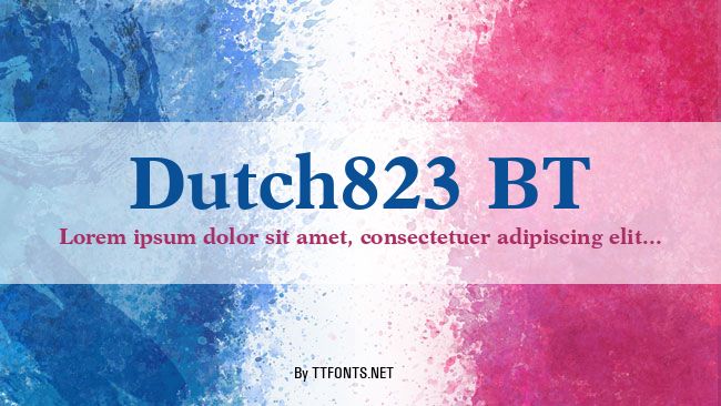 Dutch823 BT example