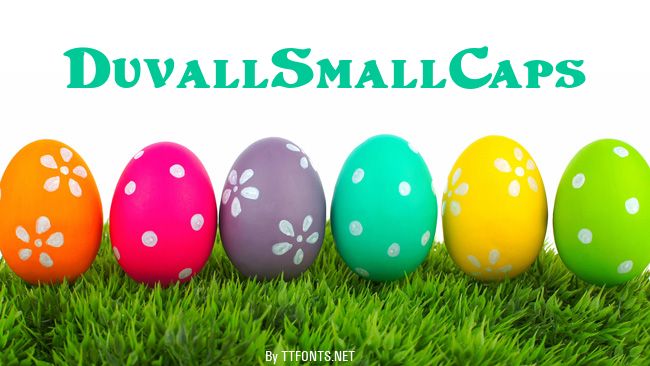 DuvallSmallCaps example