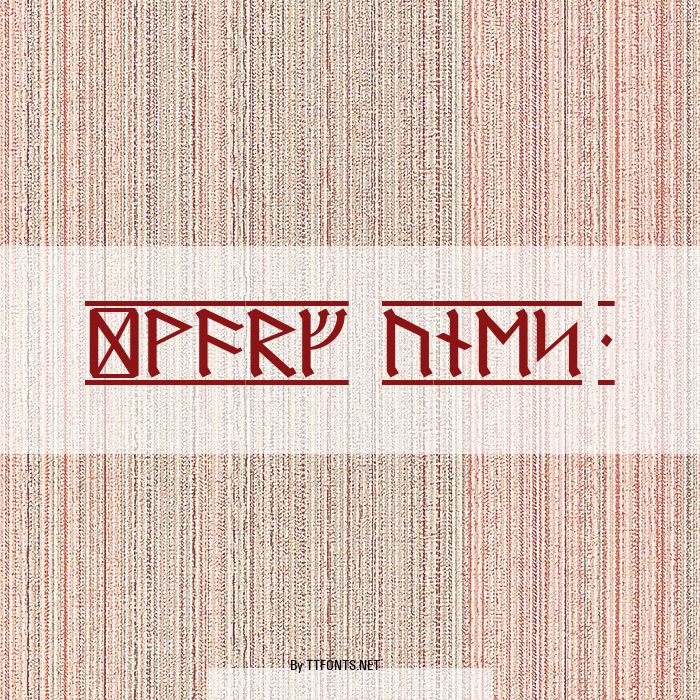 Dwarf Runes-1 example