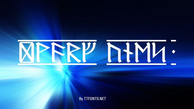 Dwarf Runes-1 example