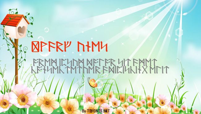 Dwarf Runes example