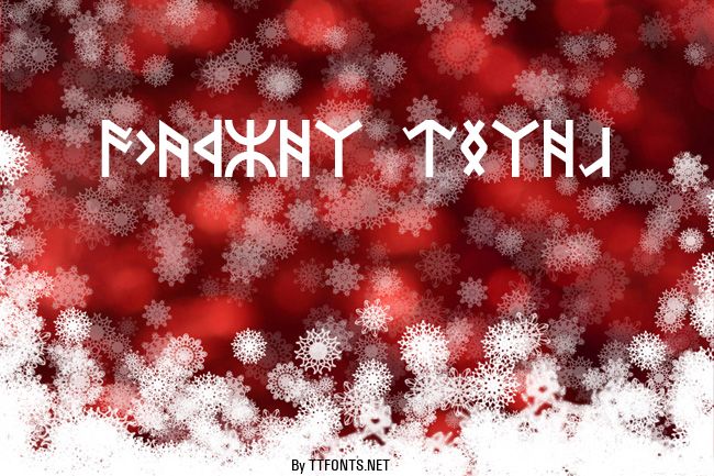 Dwarven Runes example