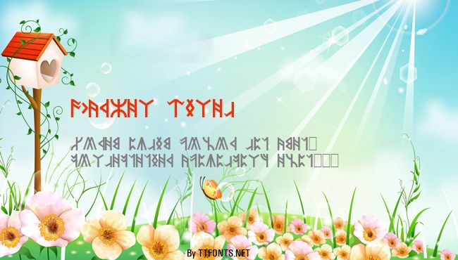 Dwarven Runes example