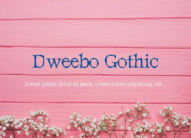 Dweebo Gothic example