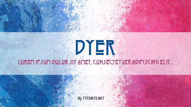 Dyer example