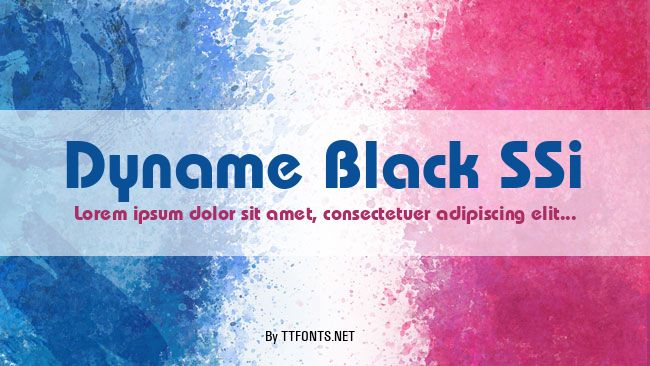Dyname Black SSi example