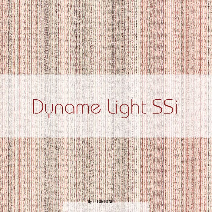 Dyname Light SSi example