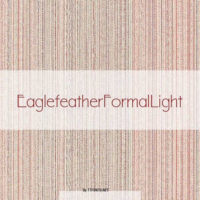 EaglefeatherFormalLight example