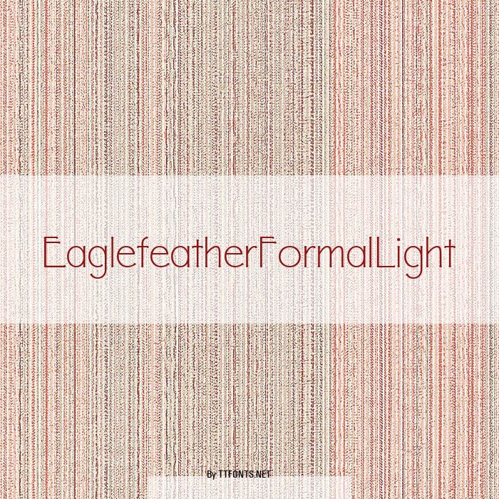 EaglefeatherFormalLight example
