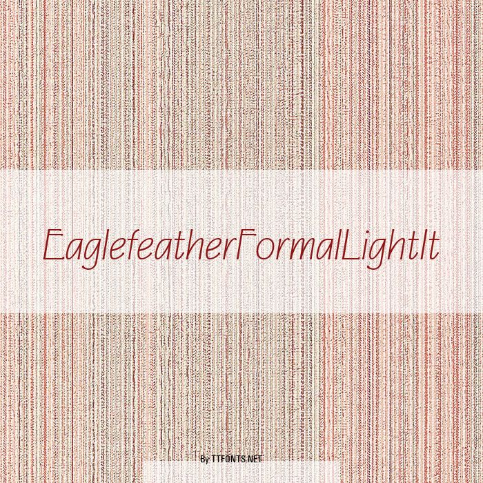 EaglefeatherFormalLightIt example