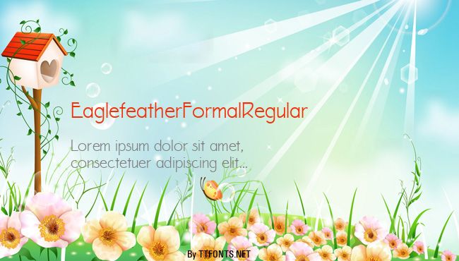 EaglefeatherFormalRegular example