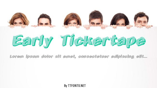Early Tickertape example