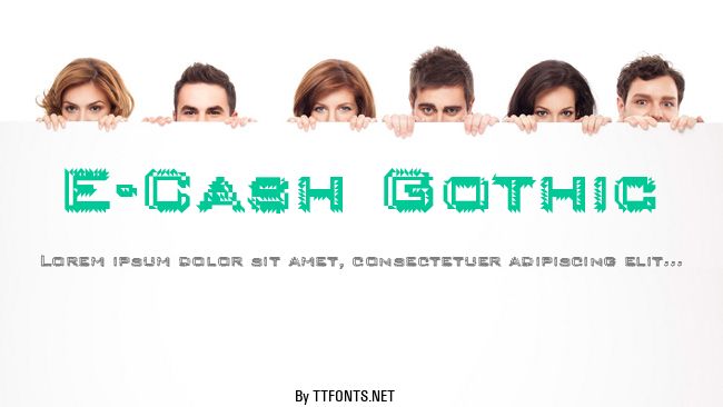 E-Cash Gothic example