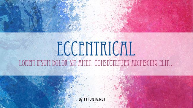 Eccentrical example