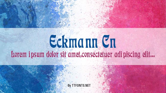 Eckmann Cn example